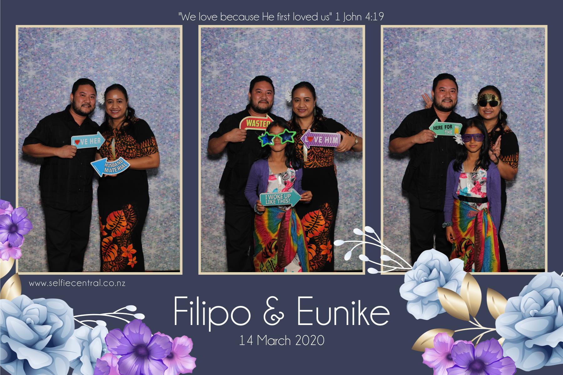 Filipo and Eunike's Wedding | View more photos from the event at gallery.photobooth.co.nz/u/SelfieCentral/Filipo-and-Eunikes-Wedding
